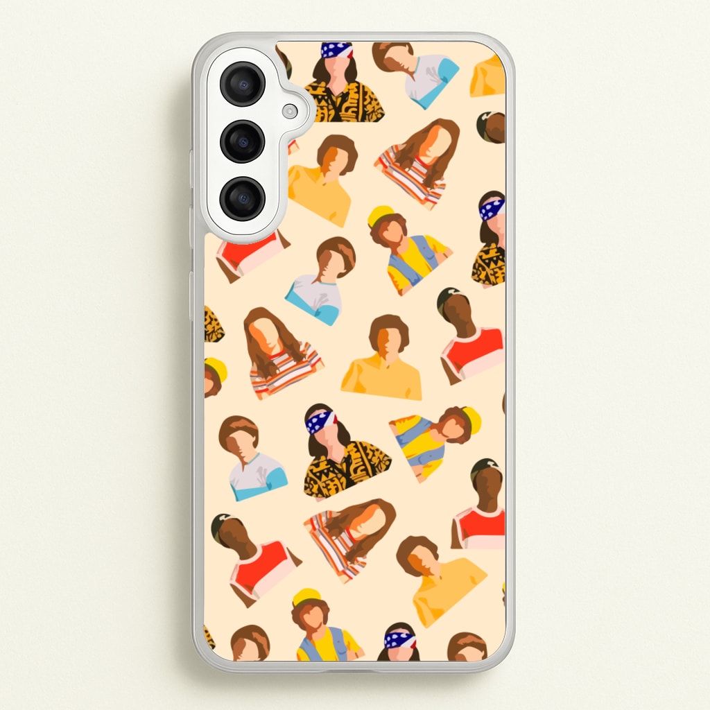 Stranger Pattern - Phone Case for Galaxy A34