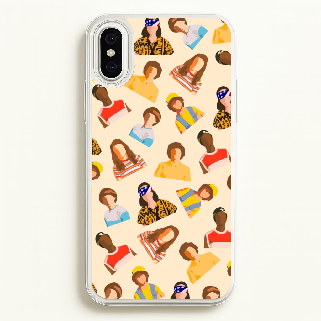Stranger Pattern - Phone Case for iPhone XS Max
