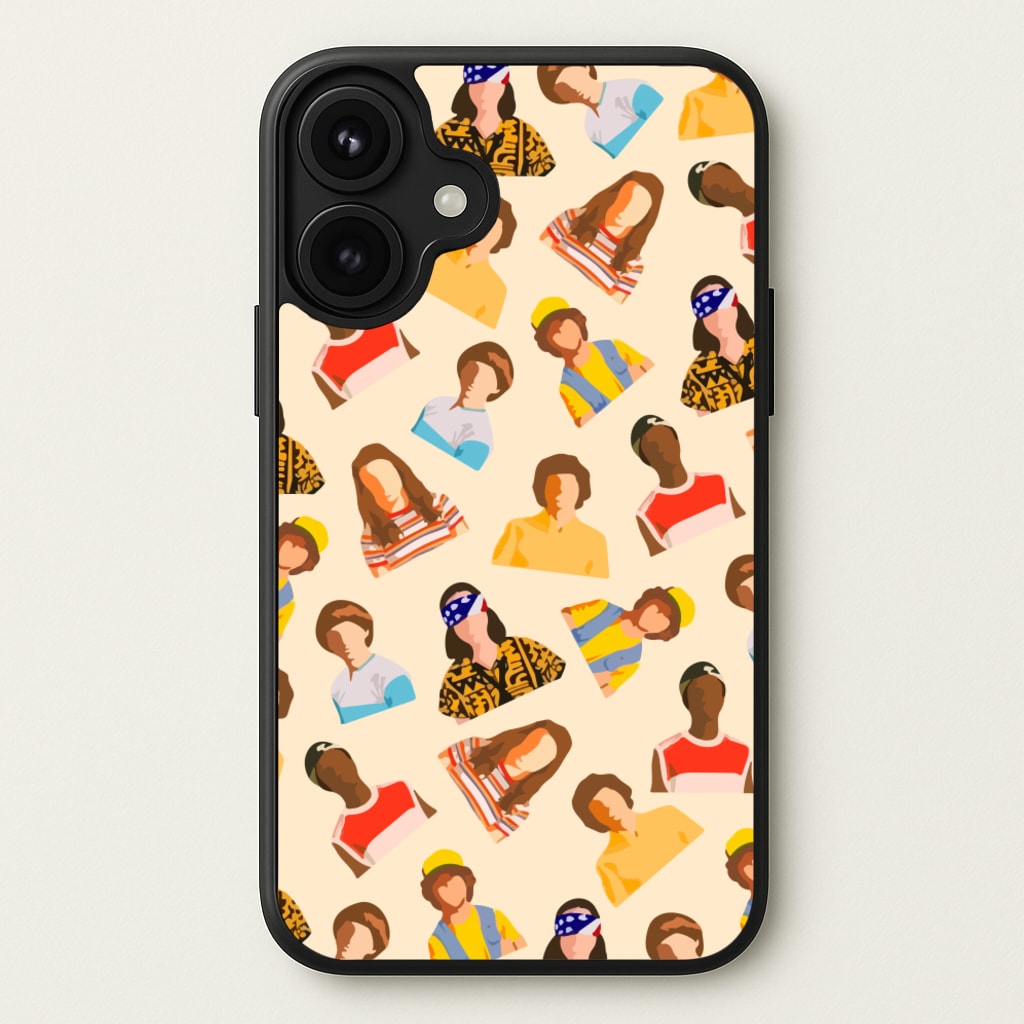 Stranger Pattern Phone Case for iPhone 17