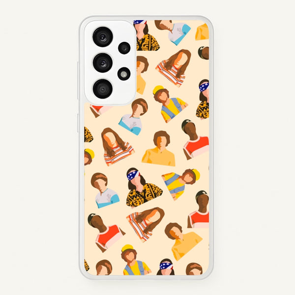 Stranger Pattern - Phone Case for Galaxy A33