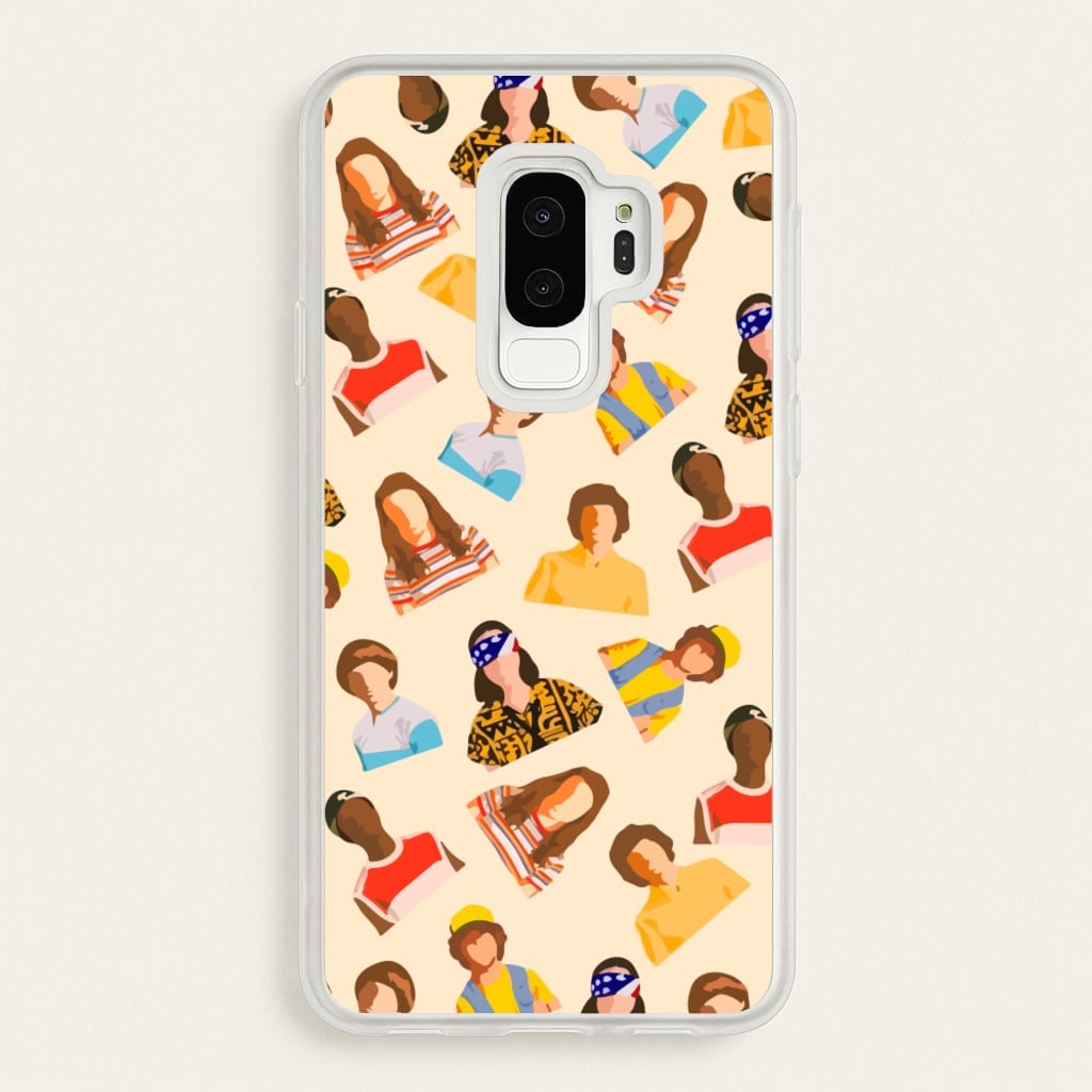 Stranger Pattern - Phone Case for Galaxy S9 Plus
