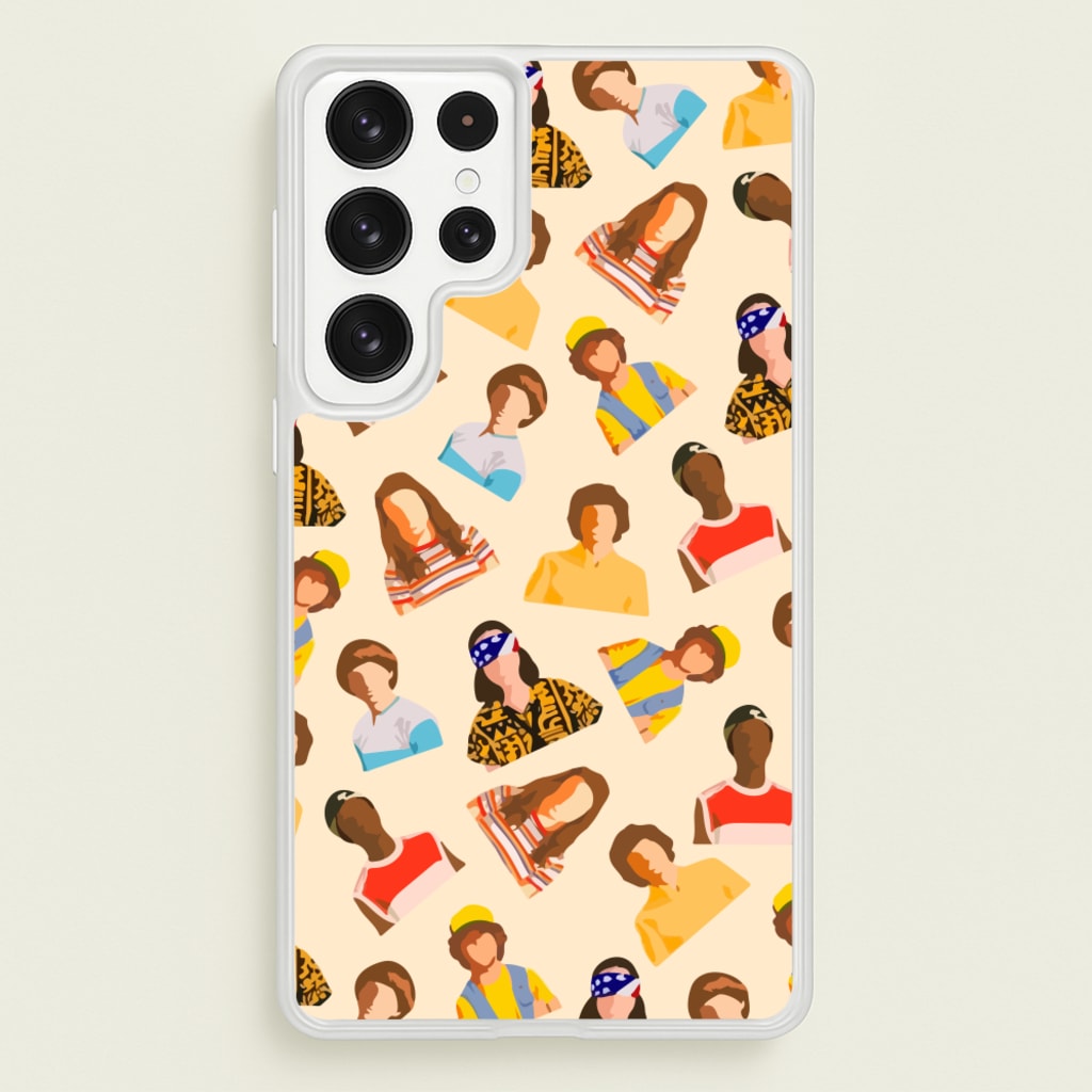 Stranger Pattern - Phone Case for Galaxy S22 Ultra
