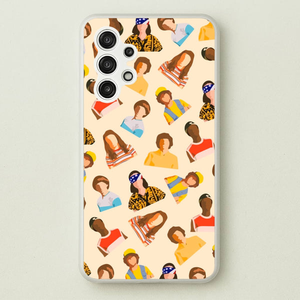 Stranger Pattern - Phone Case for Galaxy A13