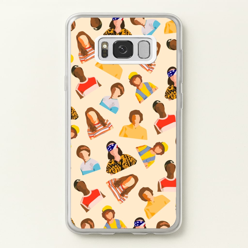 Stranger Pattern - Phone Case for Galaxy S8 Plus