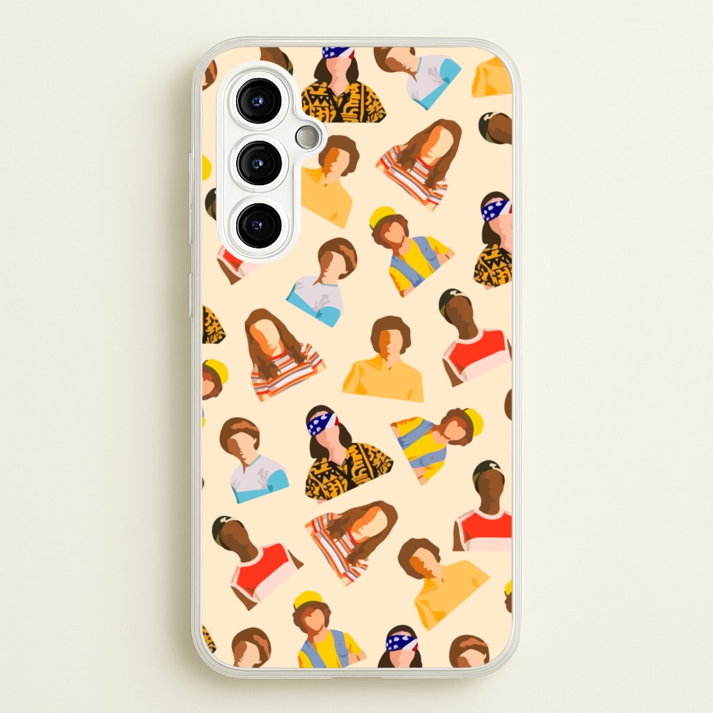 Stranger Pattern - Phone Case for Galaxy A54