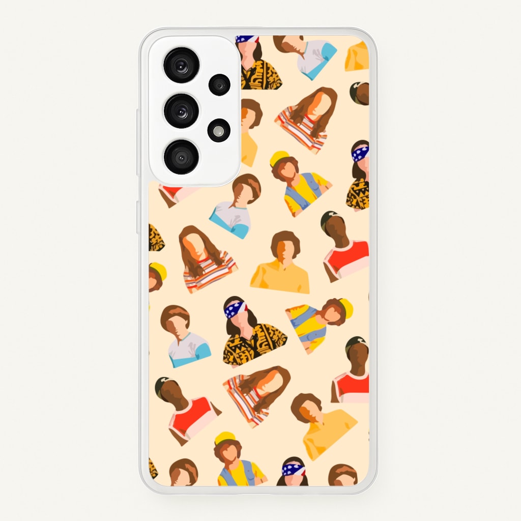 Stranger Pattern - Phone Case for Galaxy A53