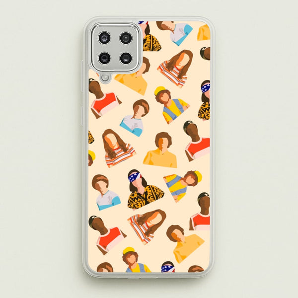 Stranger Pattern - Phone Case for Galaxy A12