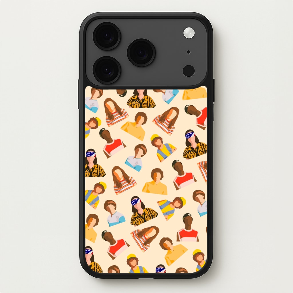Stranger Pattern Phone Case for iPhone 17 Pro