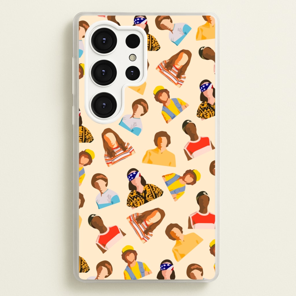 Stranger Pattern - Phone Case for Galaxy S25 Ultra