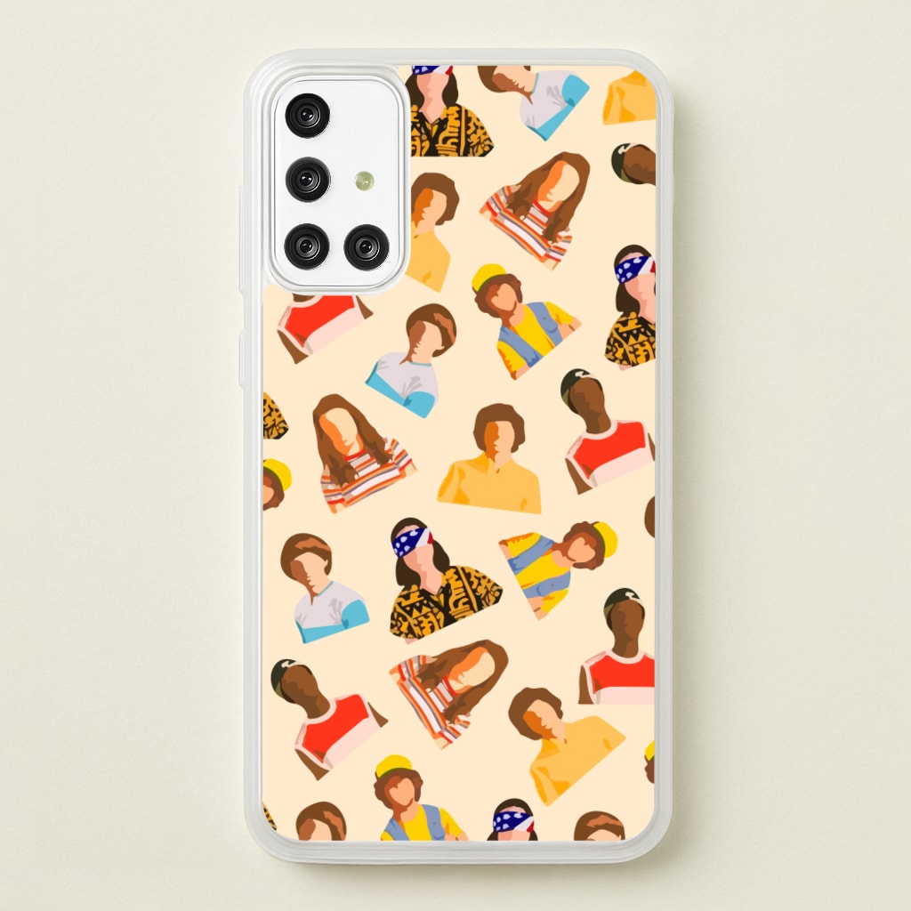 Stranger Pattern - Phone Case for Galaxy A71