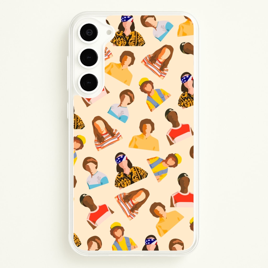 Stranger Pattern - Phone Case for Galaxy S23 Plus
