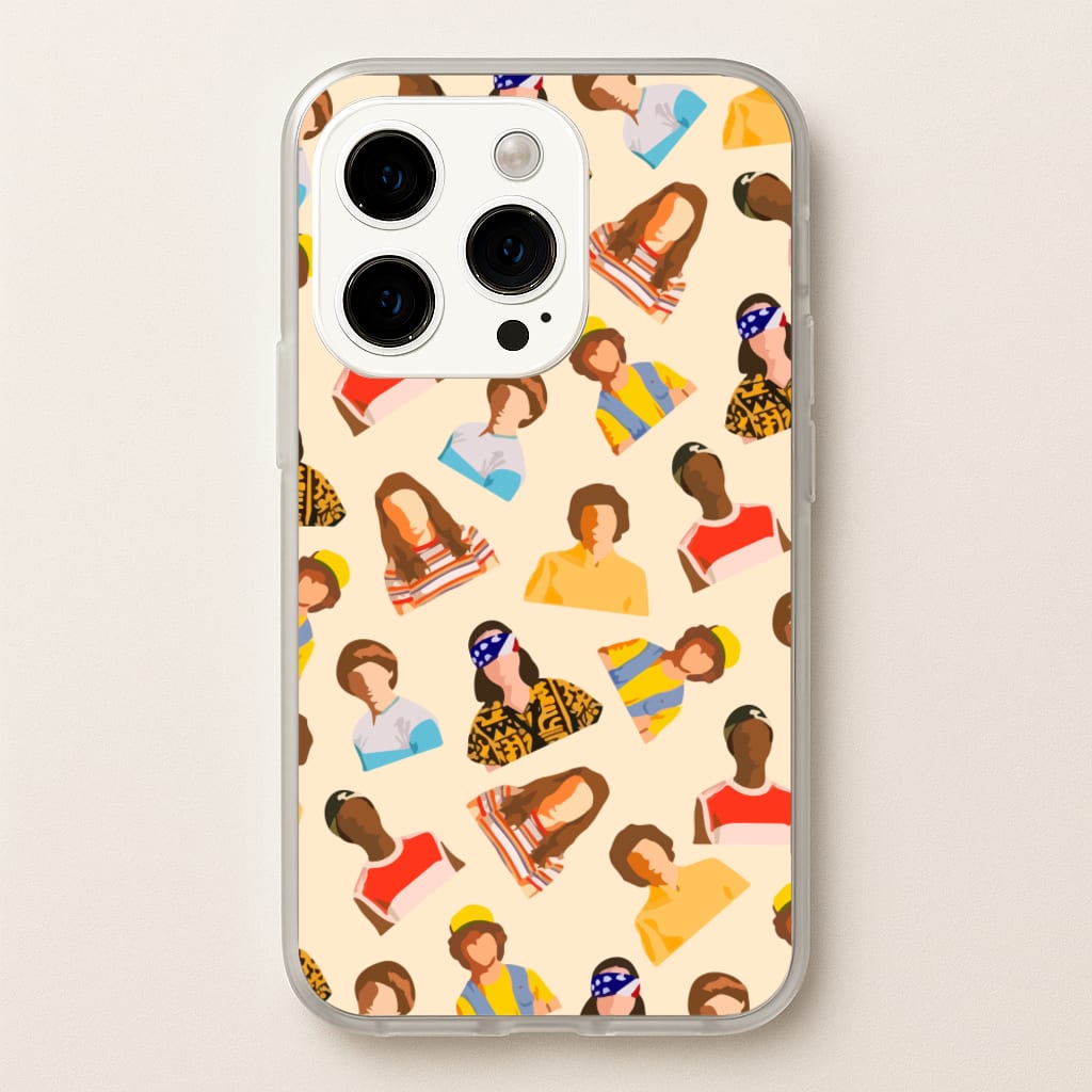 Stranger Pattern - Phone Case for iPhone 15 Pro