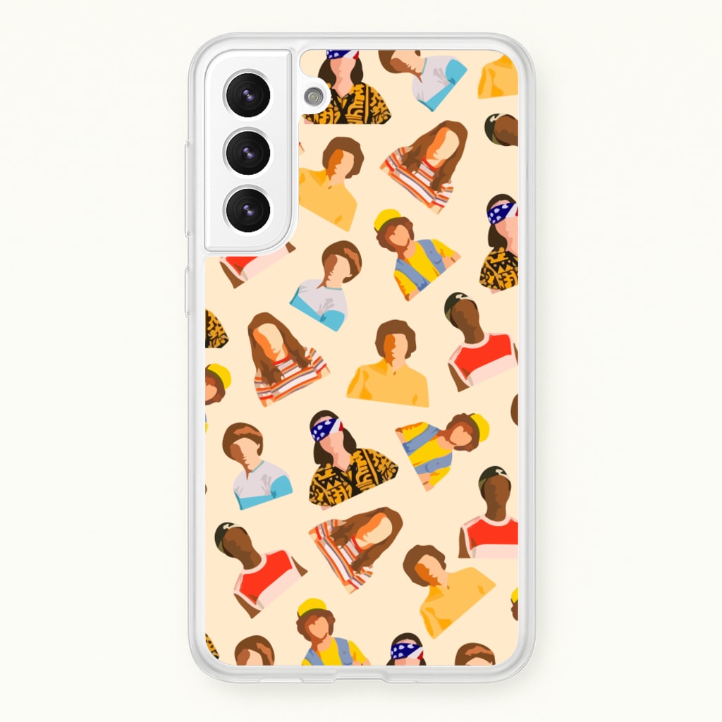 Stranger Pattern - Phone Case for Galaxy S22