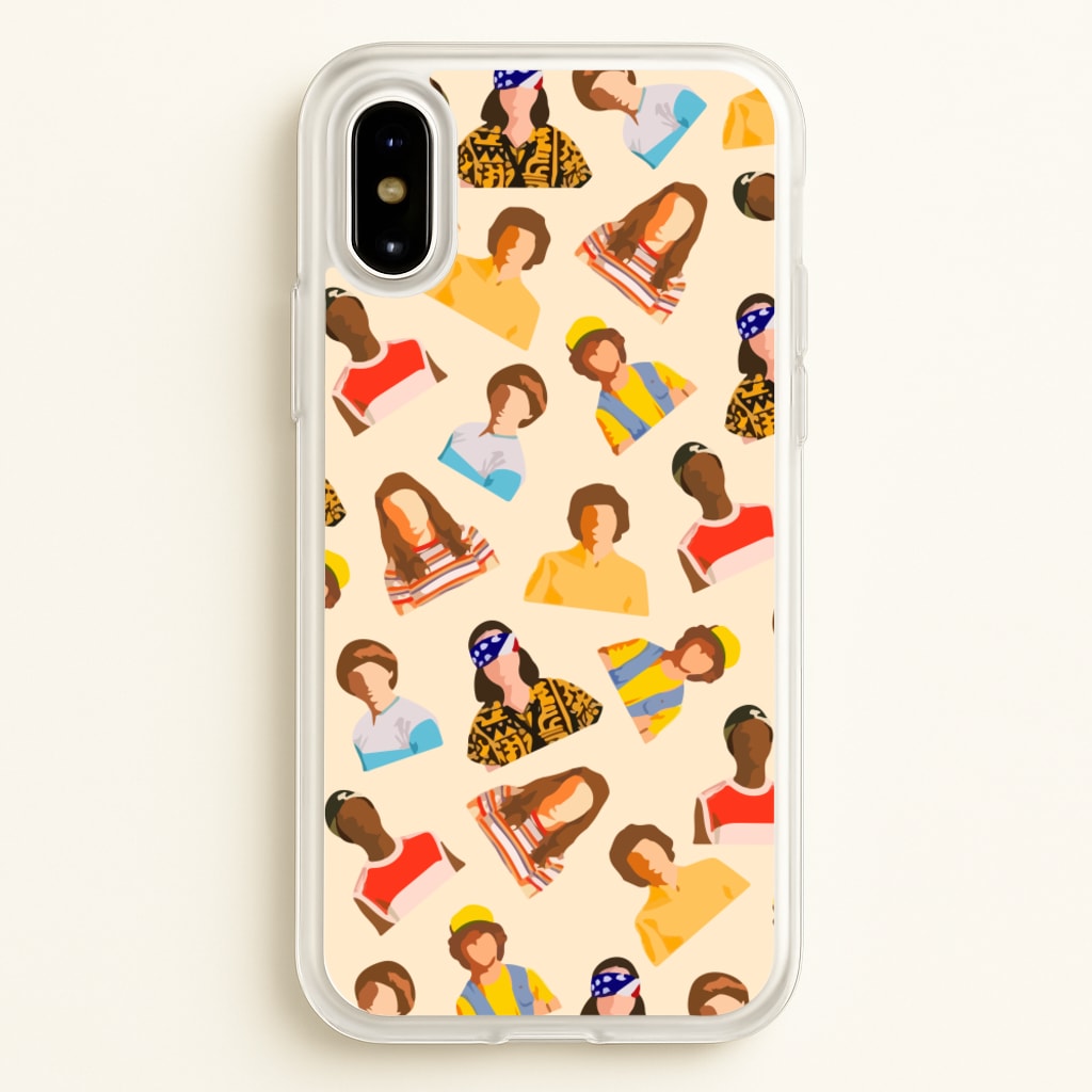 Stranger Pattern - Phone Case for iPhone X / XS