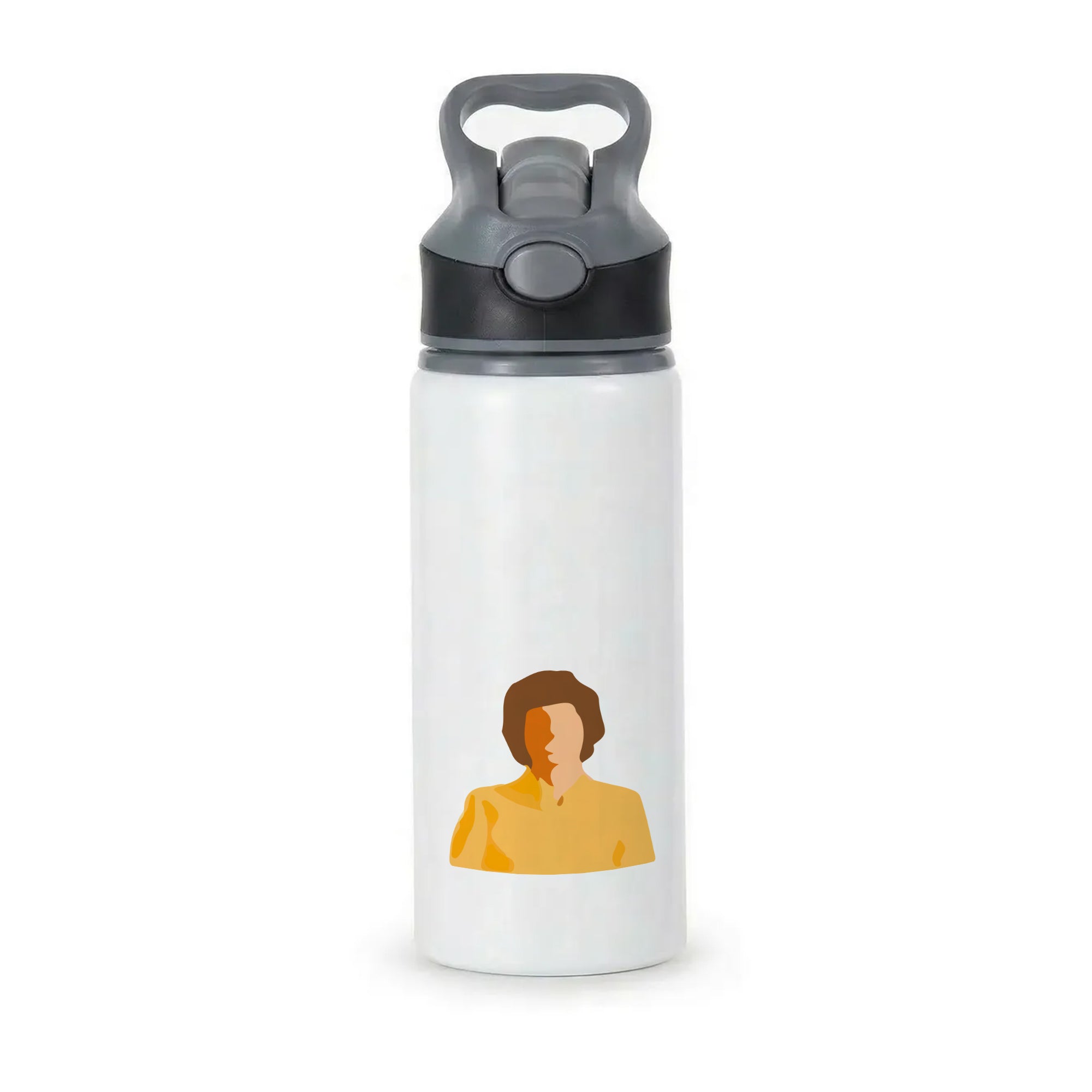 Faceless Mike - Stranger Things Active Water Bottle - Black