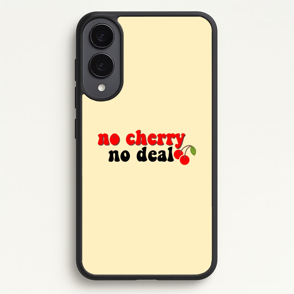 No Cherry No Deal - Stranger Things Phone Case for Galaxy S25 Edge