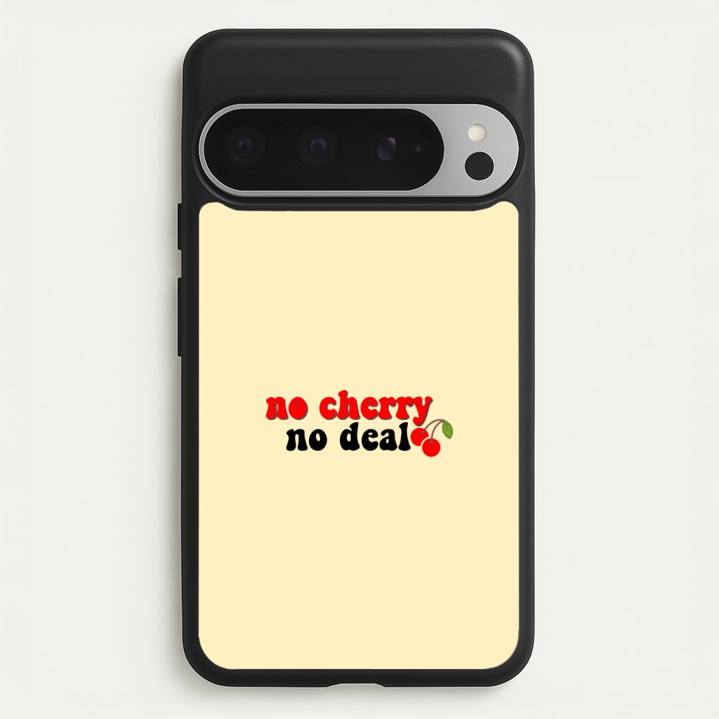 No Cherry No Deal - Stranger Things Phone Case for Google Pixel 9 Pro XL