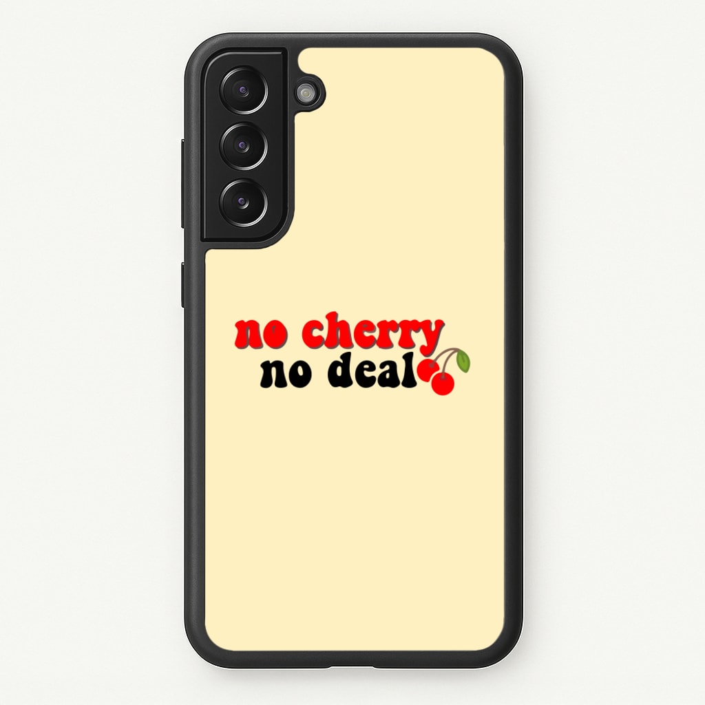 No Cherry No Deal - Stranger Things Phone Case for Galaxy S21 Plus