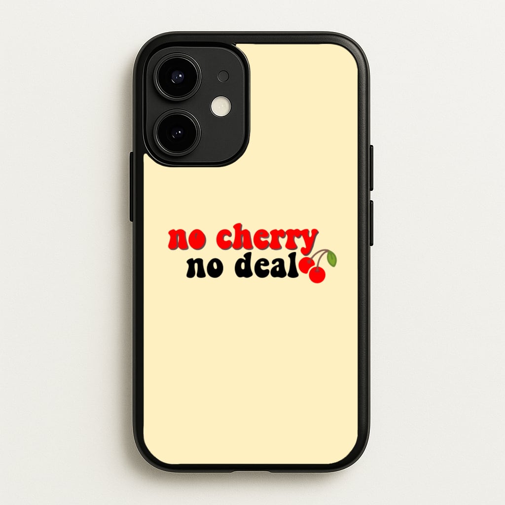 No Cherry No Deal - Stranger Things Phone Case for iPhone 12 Mini