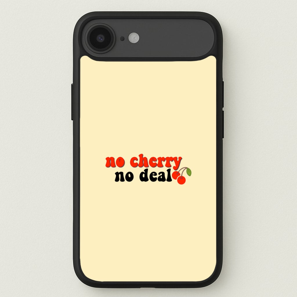 No Cherry No Deal Phone Case for iPhone 17 Air