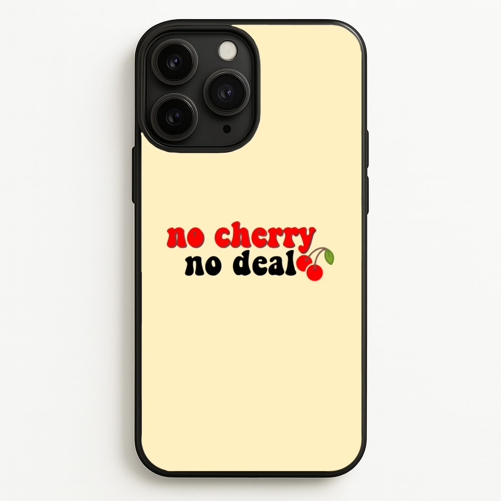 No Cherry No Deal - Stranger Things Phone Case for iPhone 11 Pro