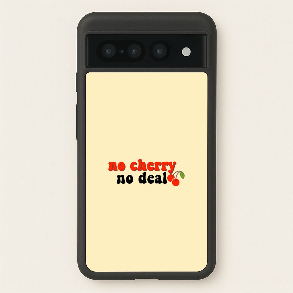No Cherry No Deal - Stranger Things Phone Case for Google Pixel 7 Pro