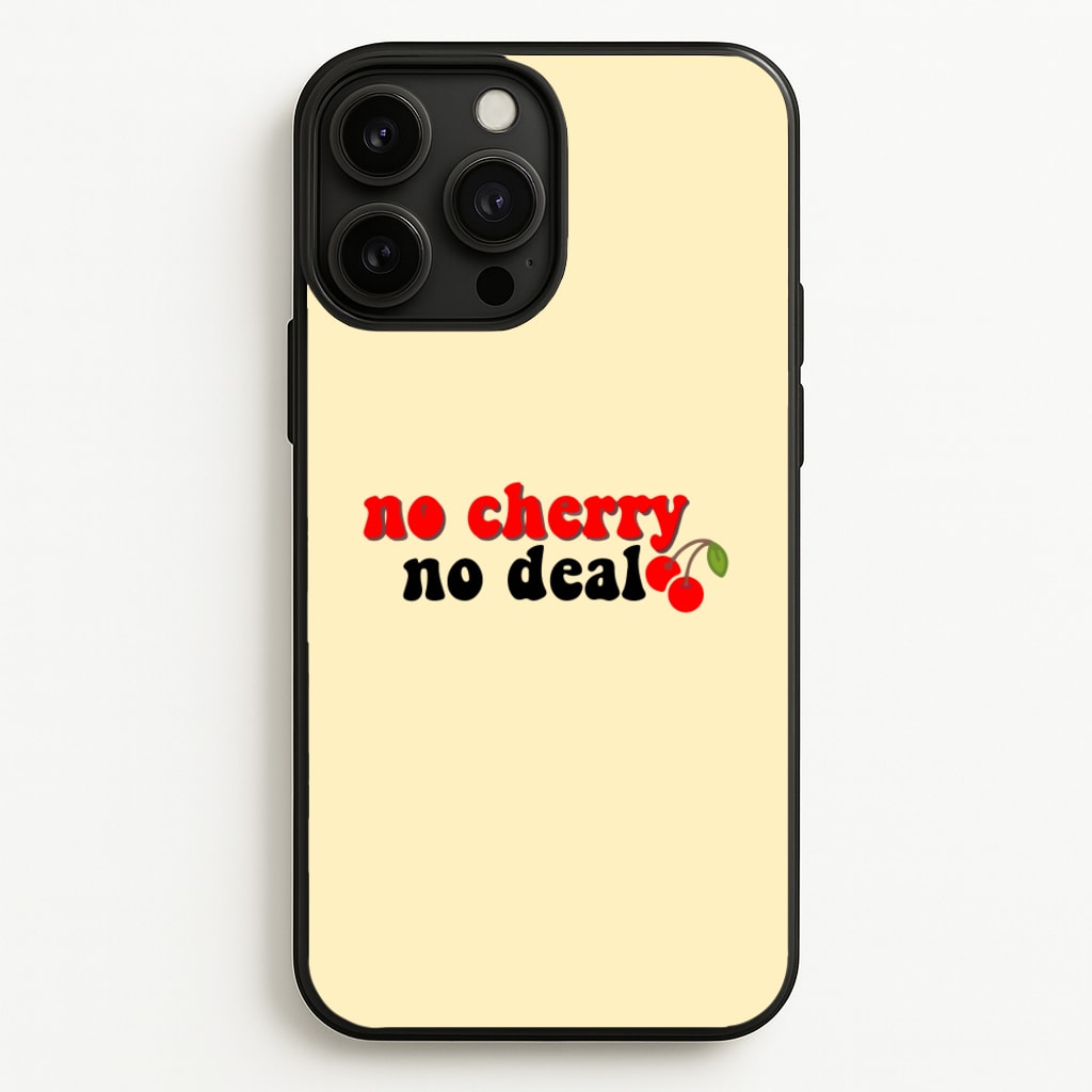 No Cherry No Deal - Stranger Things Phone Case for iPhone 13 Pro Max