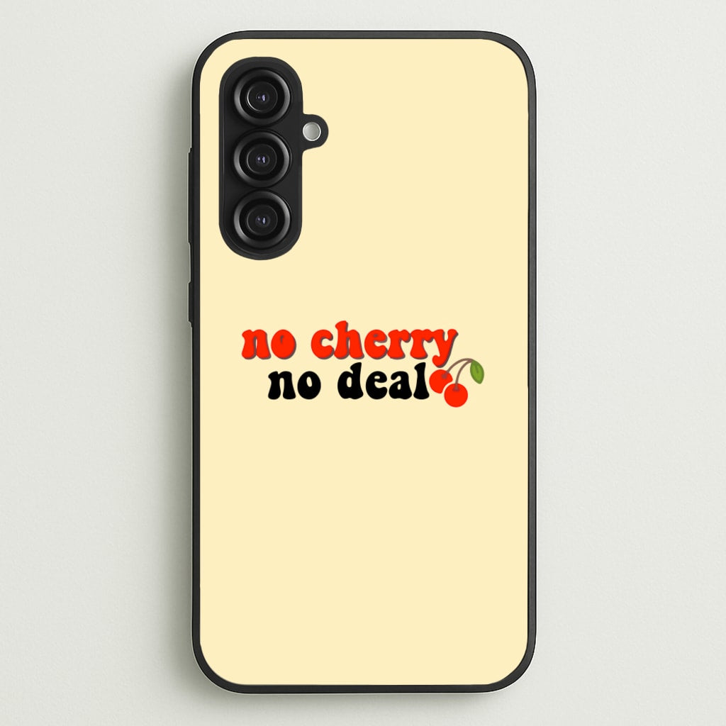 No Cherry No Deal - Stranger Things Phone Case for Galaxy S23FE