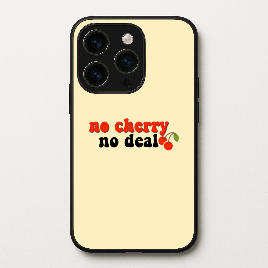 No Cherry No Deal - Stranger Things Phone Case for iPhone 15 Pro Max