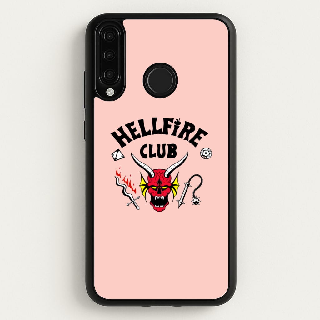 Hellfire Club Logo - Stranger Things Phone Case for Huawei P30 Lite