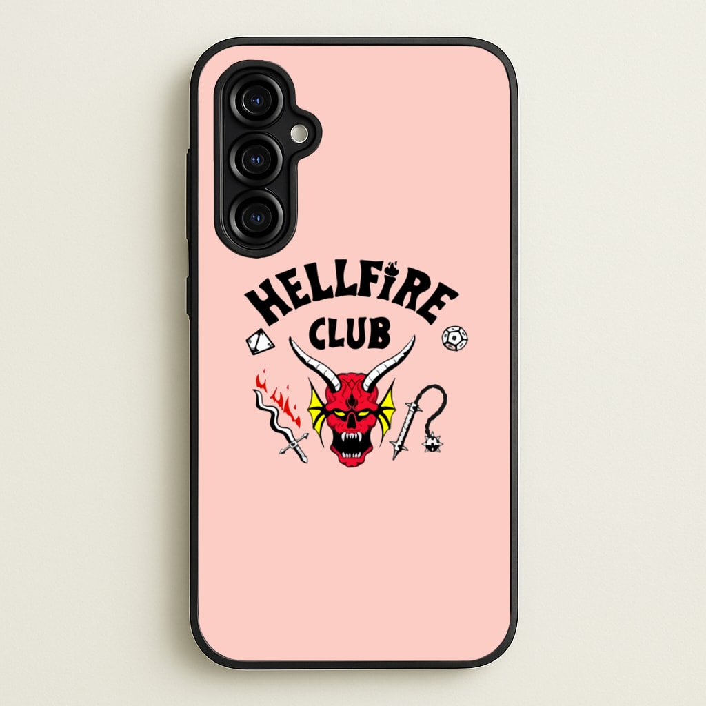 Hellfire Club Logo - Stranger Things Phone Case for Galaxy A54