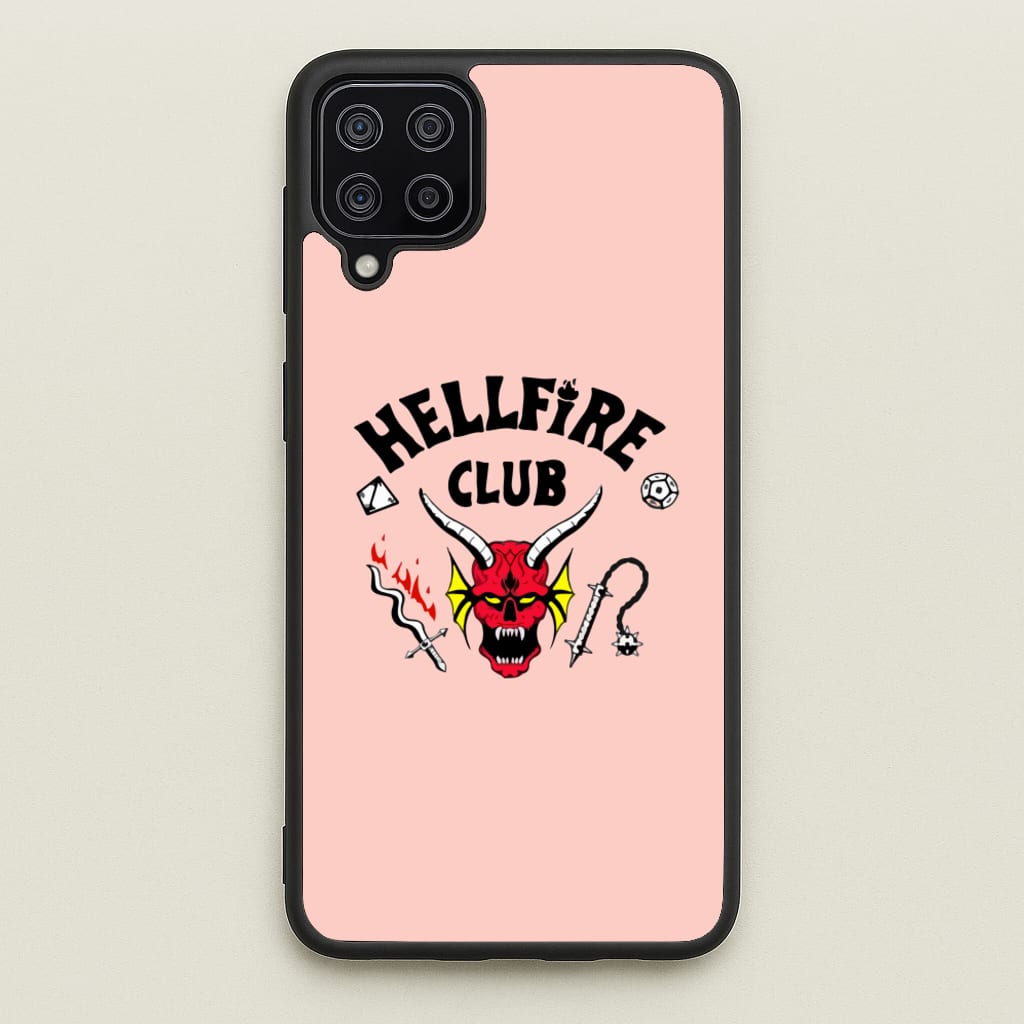 Hellfire Club Logo - Stranger Things Phone Case for Galaxy A12