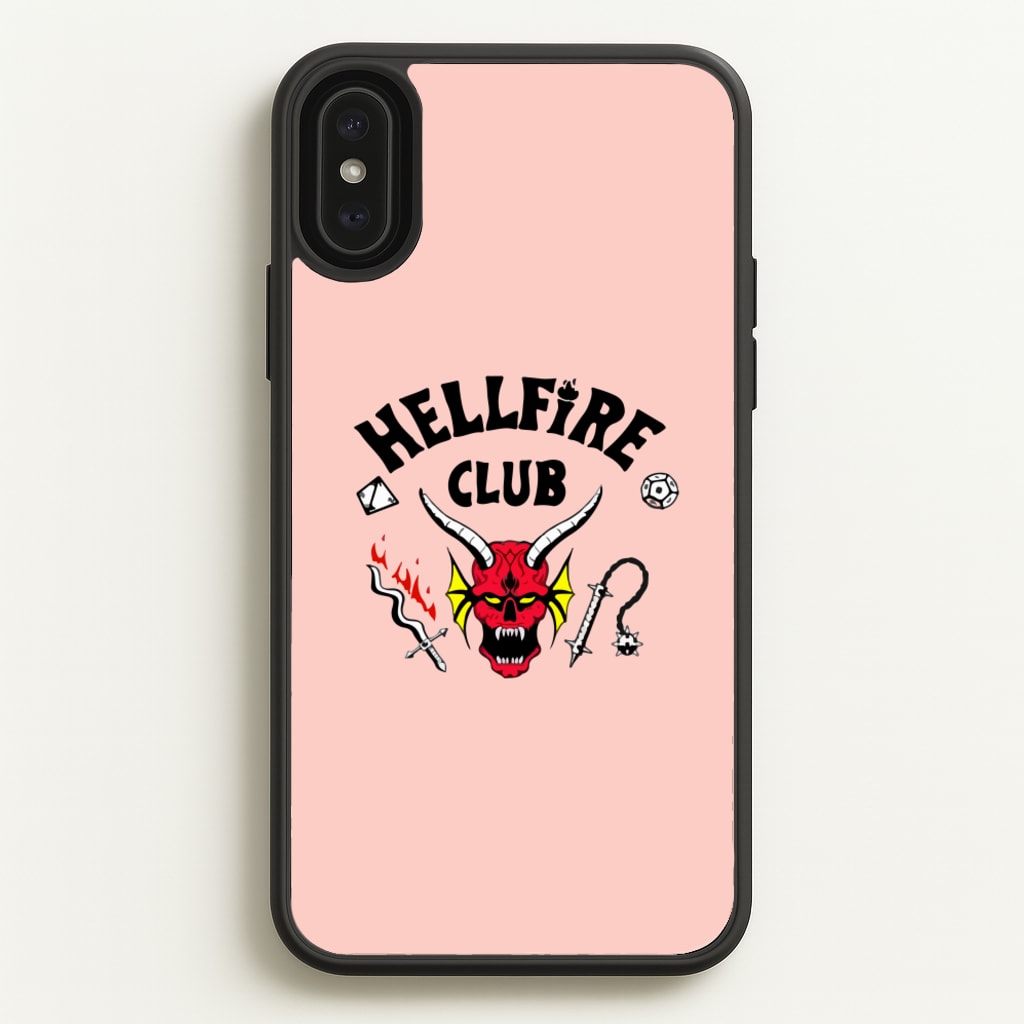 Hellfire Club Logo - Stranger Things Phone Case for iPhone XS Max