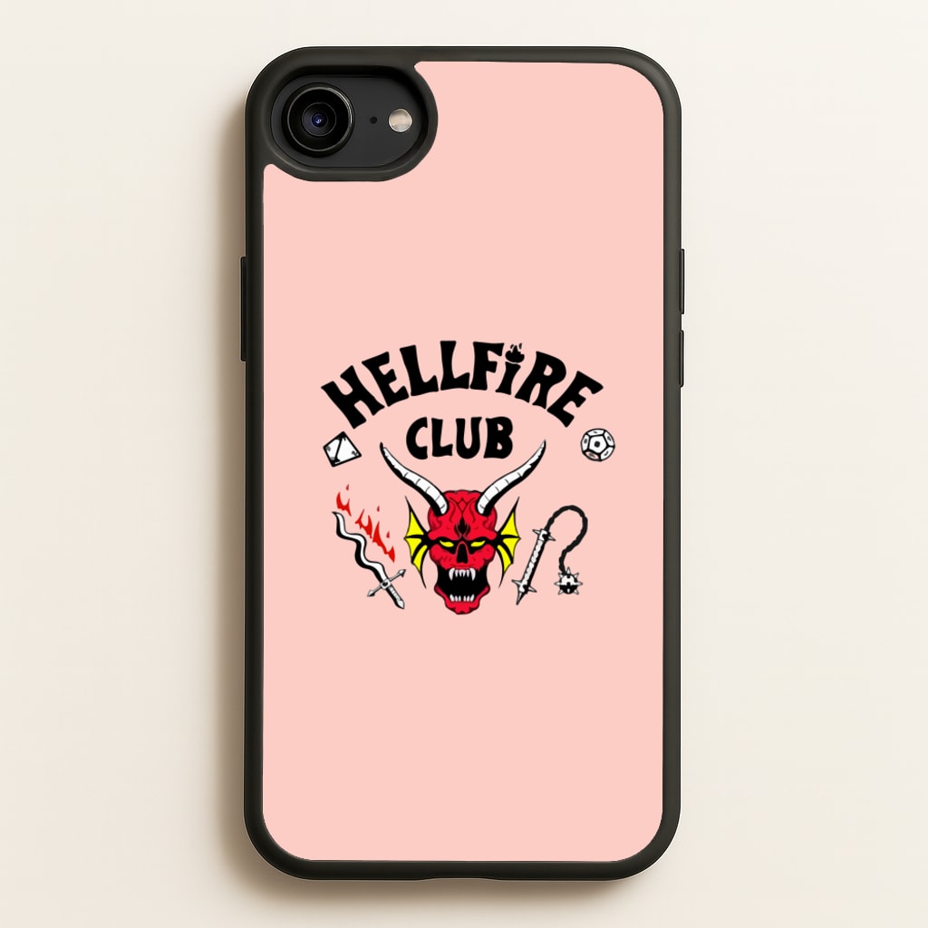 Hellfire Club Logo - Stranger Things Phone Case for iPhone 6 / 7 / 8 / SE