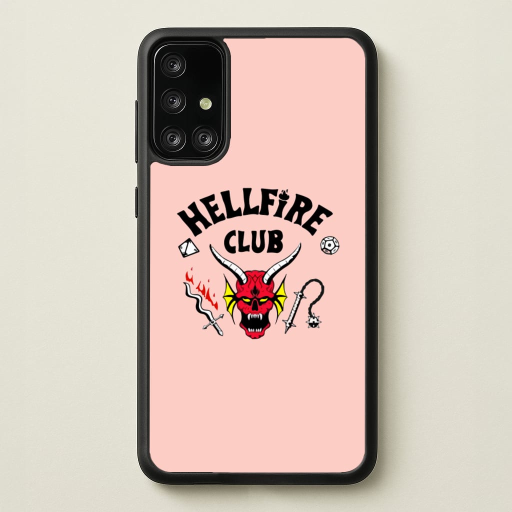 Hellfire Club Logo - Stranger Things Phone Case for Galaxy A71