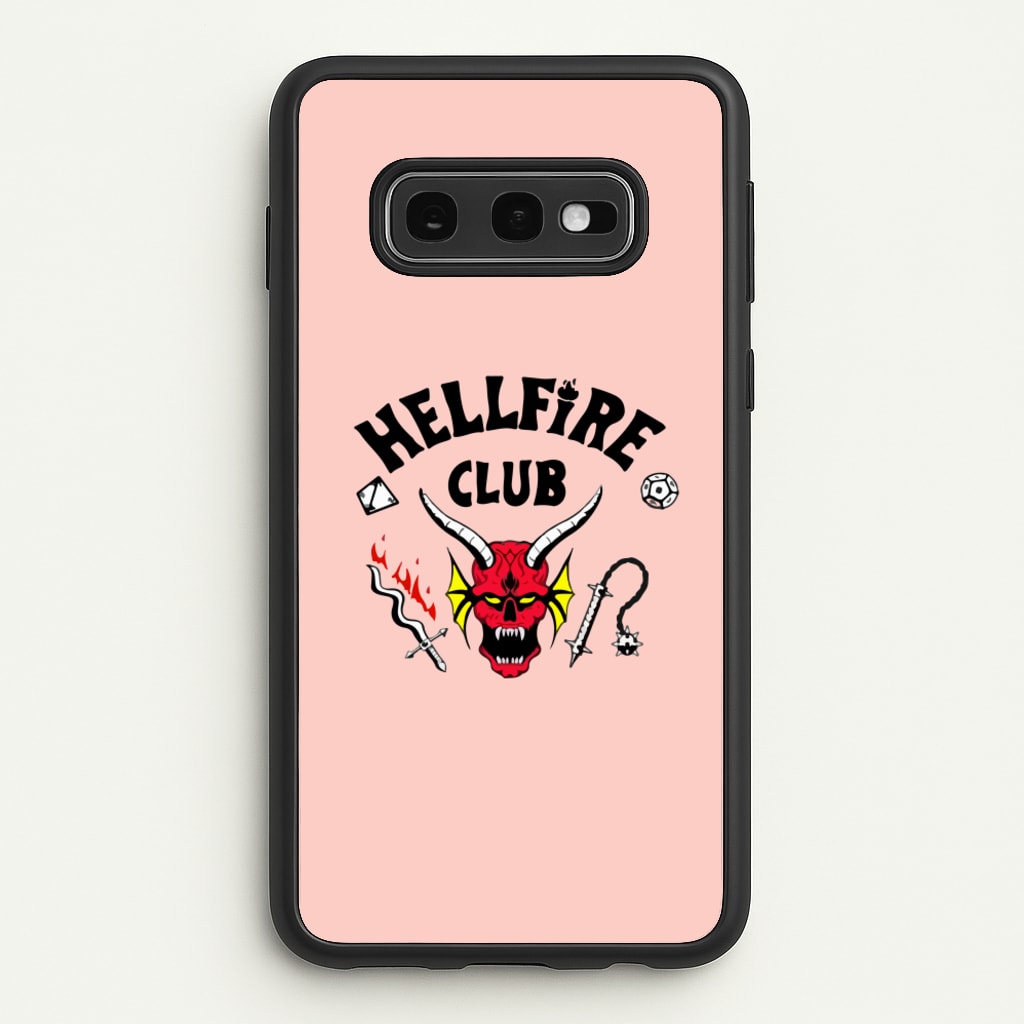 Hellfire Club Logo - Stranger Things Phone Case for Galaxy S10e