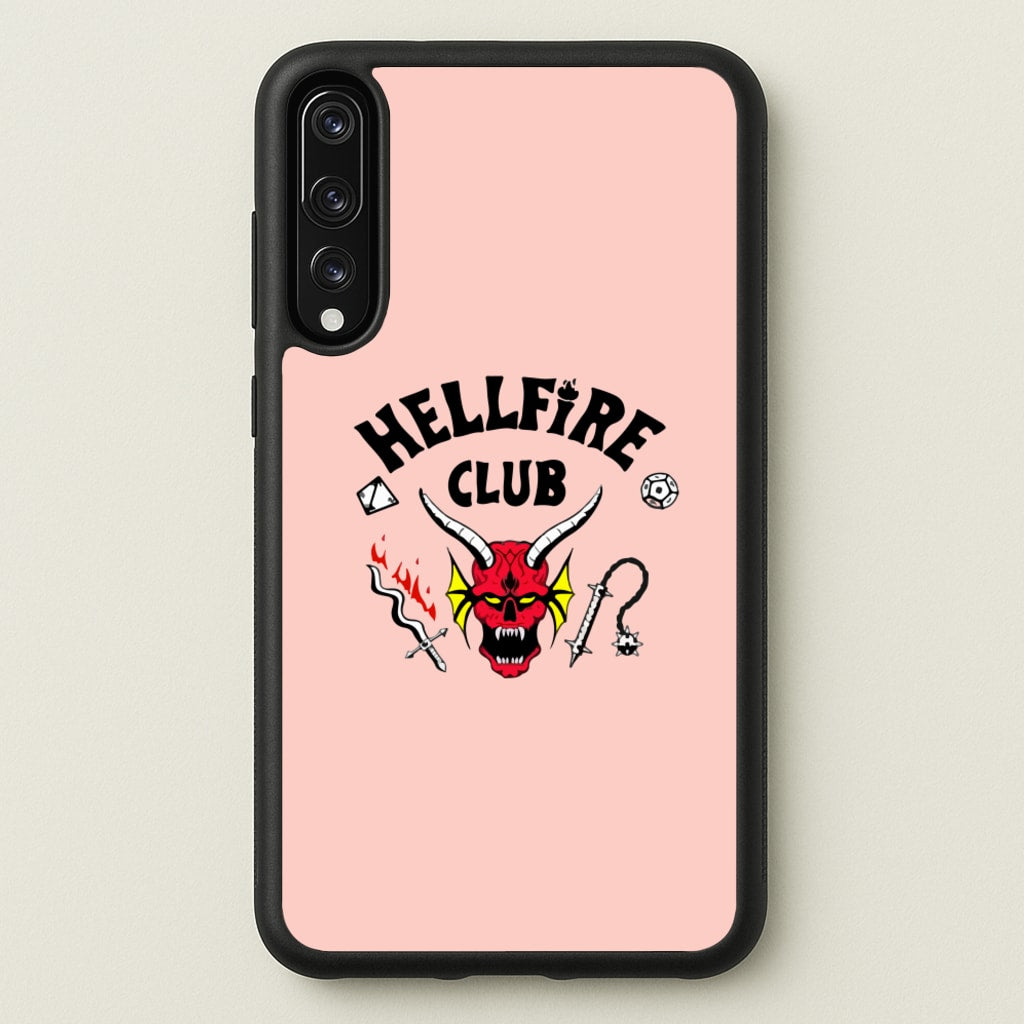 Hellfire Club Logo - Stranger Things Phone Case for Huawei P20 Pro