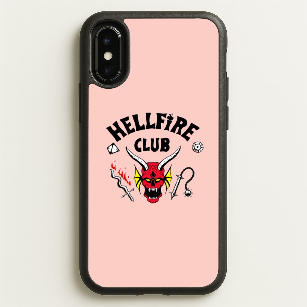 Hellfire Club Logo - Stranger Things Phone Case for iPhone X / XS