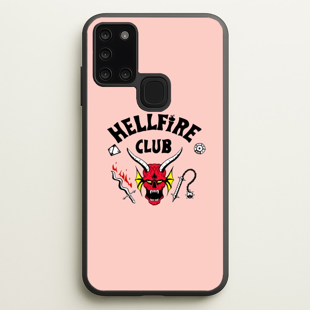 Hellfire Club Logo - Stranger Things Phone Case for Galaxy A21s