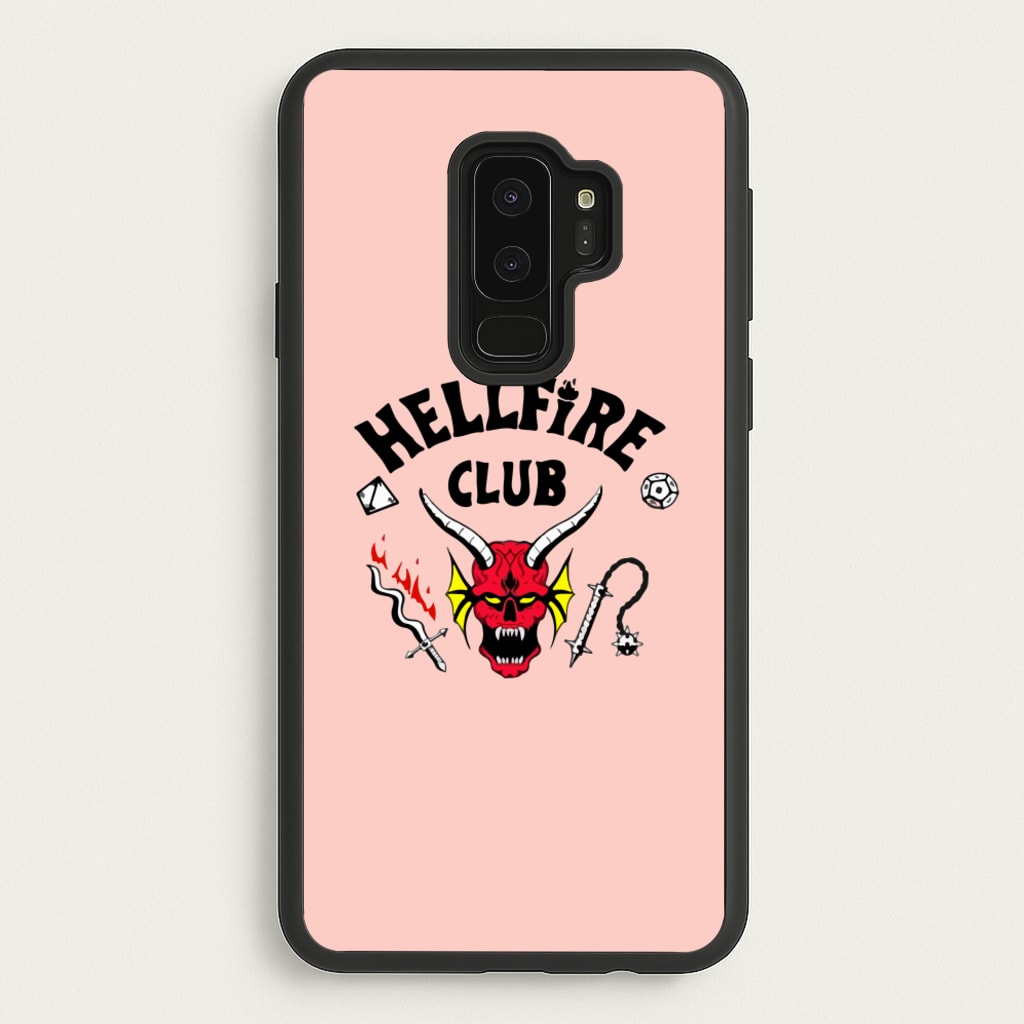 Hellfire Club Logo - Stranger Things Phone Case for Galaxy S9 Plus