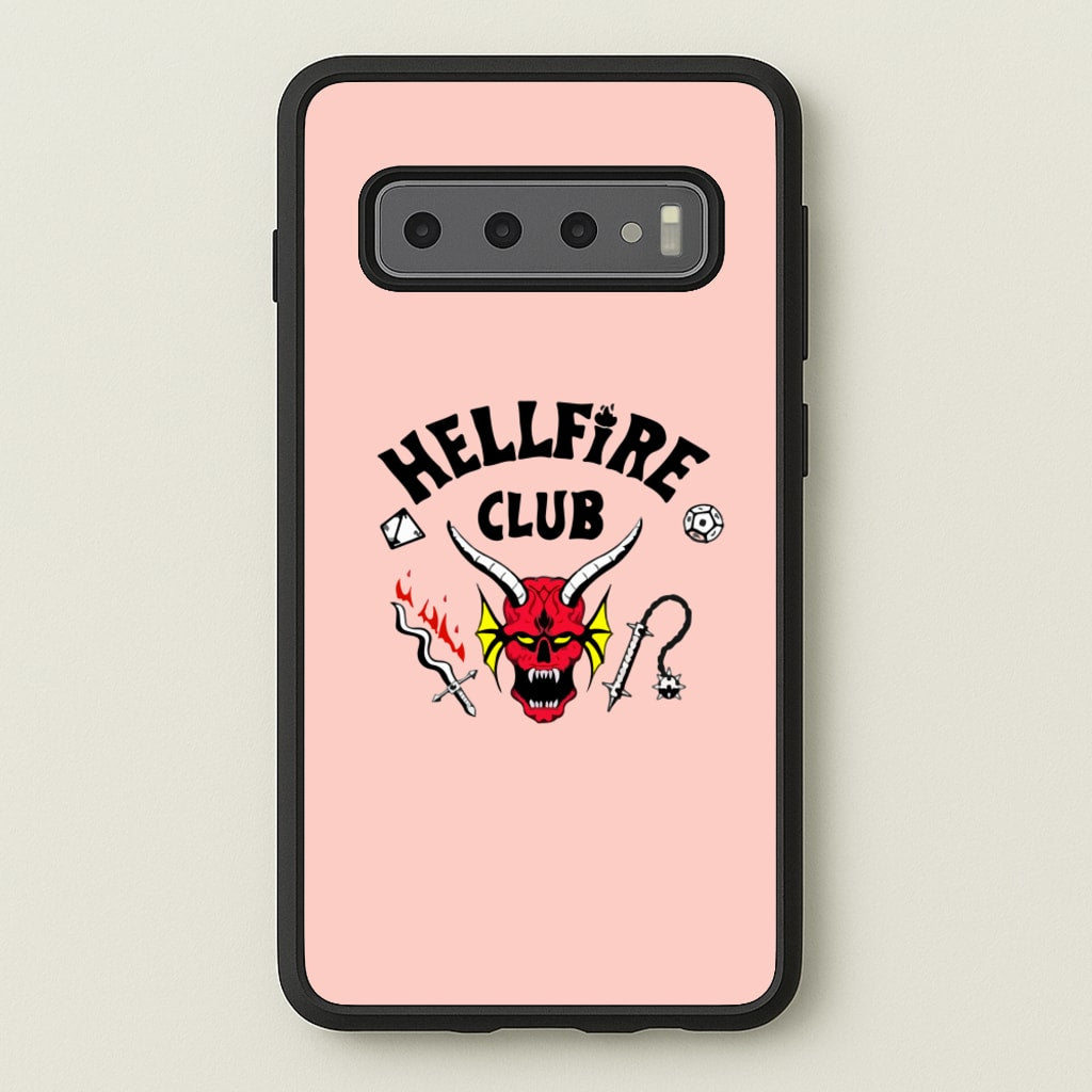 Hellfire Club Logo - Stranger Things Phone Case for Galaxy S10 Plus