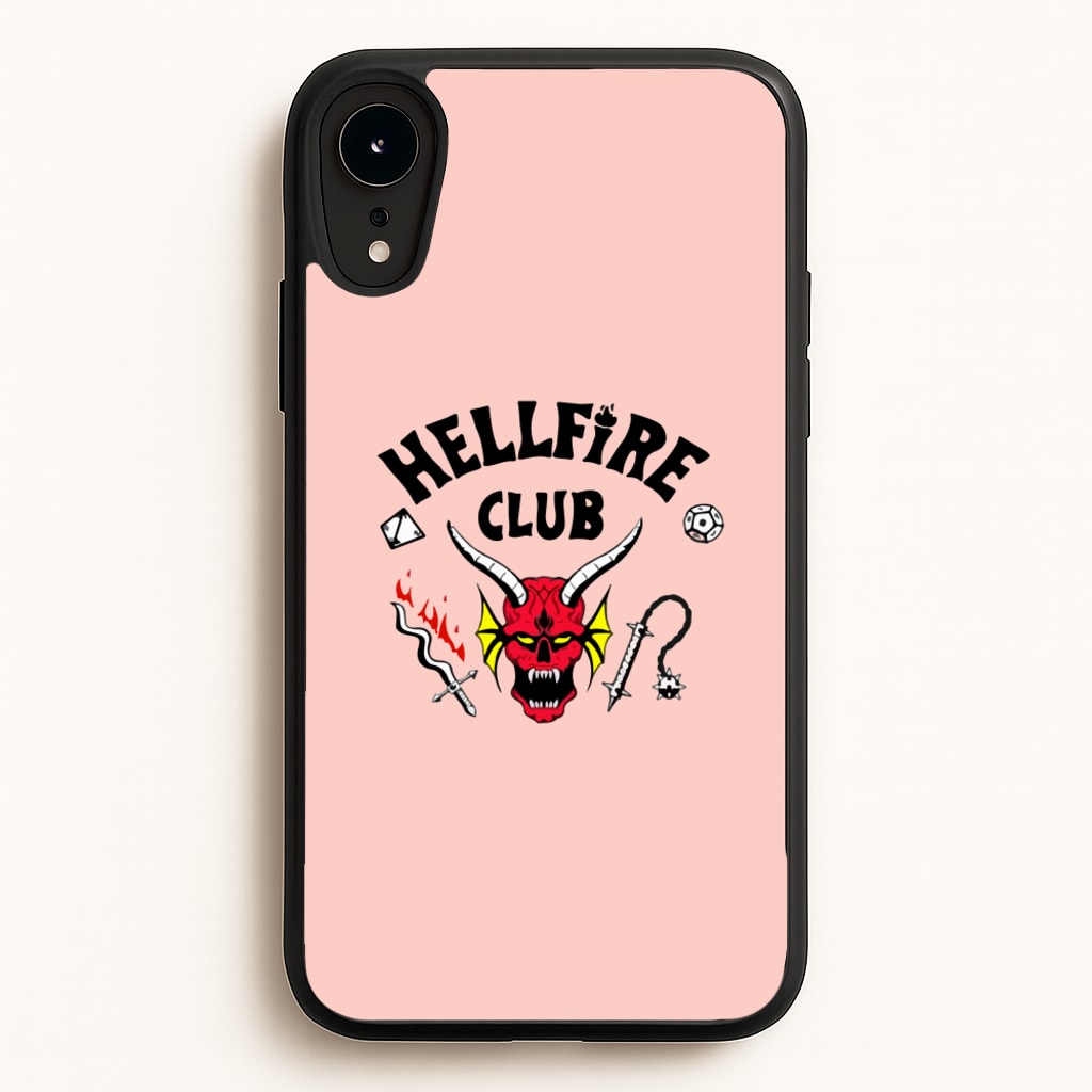 Hellfire Club Logo - Stranger Things Phone Case for iPhone XR
