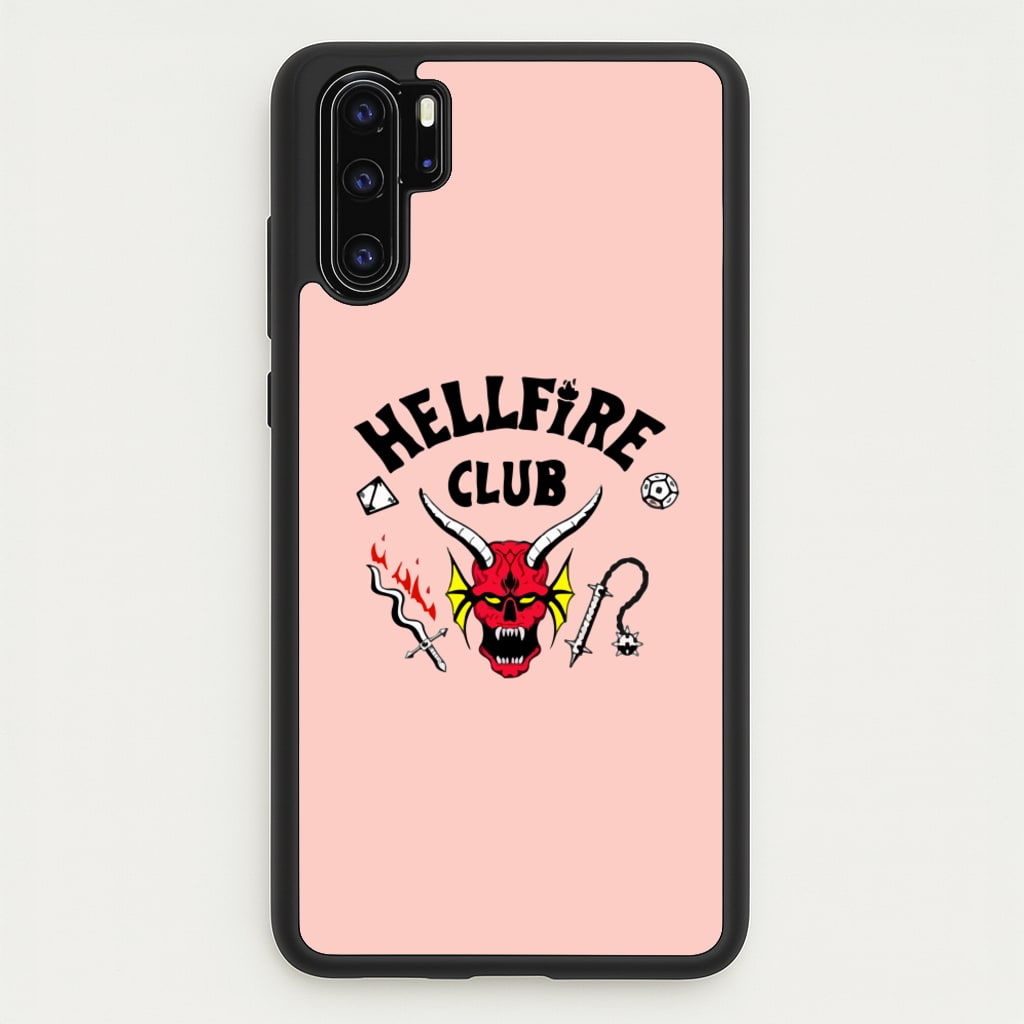 Hellfire Club Logo - Stranger Things Phone Case for Huawei P30 Pro