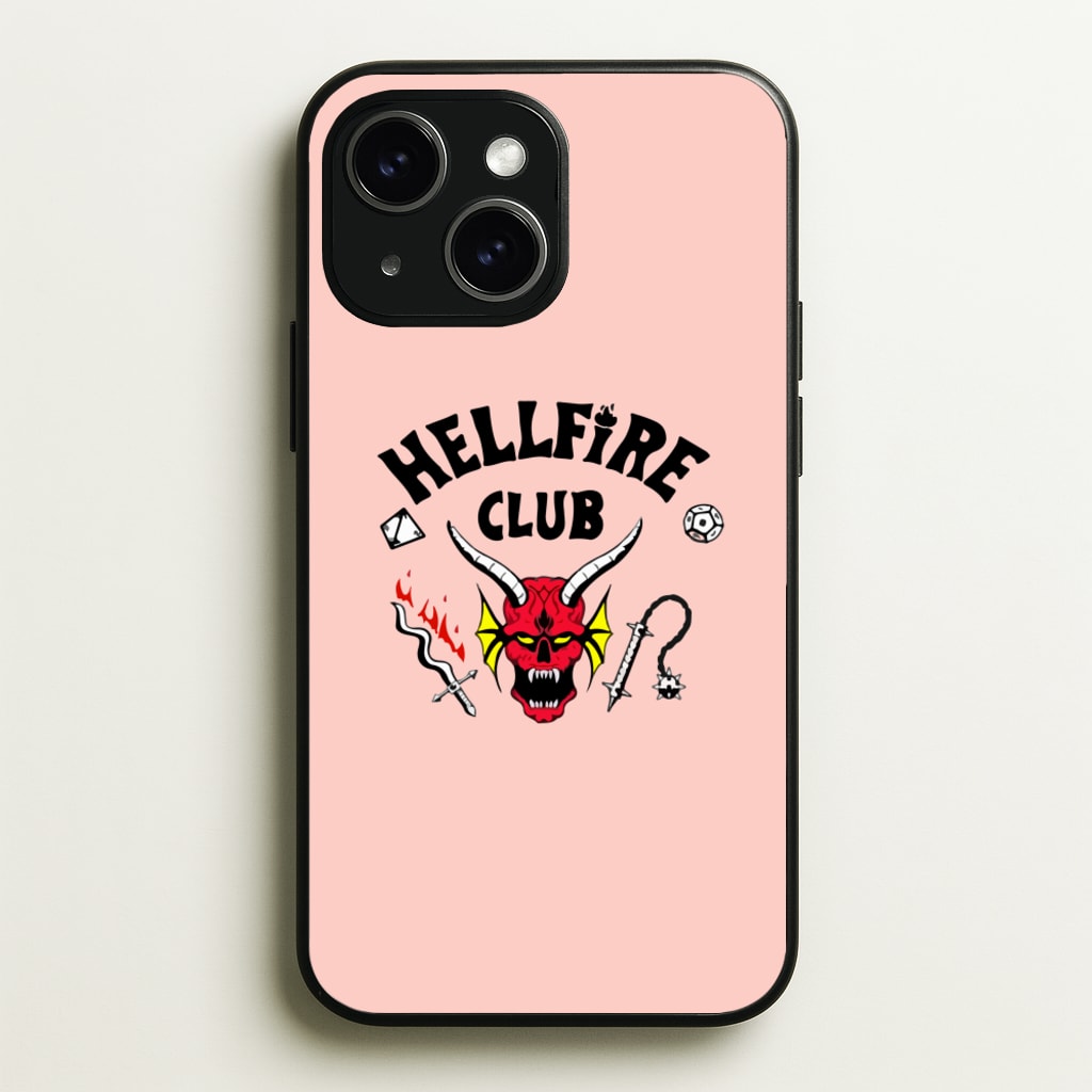 Hellfire Club Logo - Stranger Things Phone Case for iPhone 15
