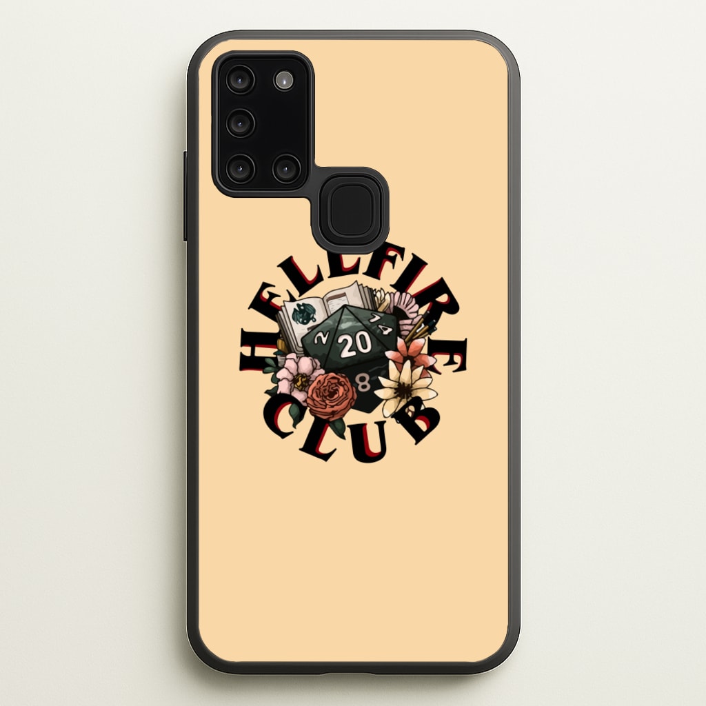Hellfire Club - Stranger Things Phone Case for Galaxy A21s