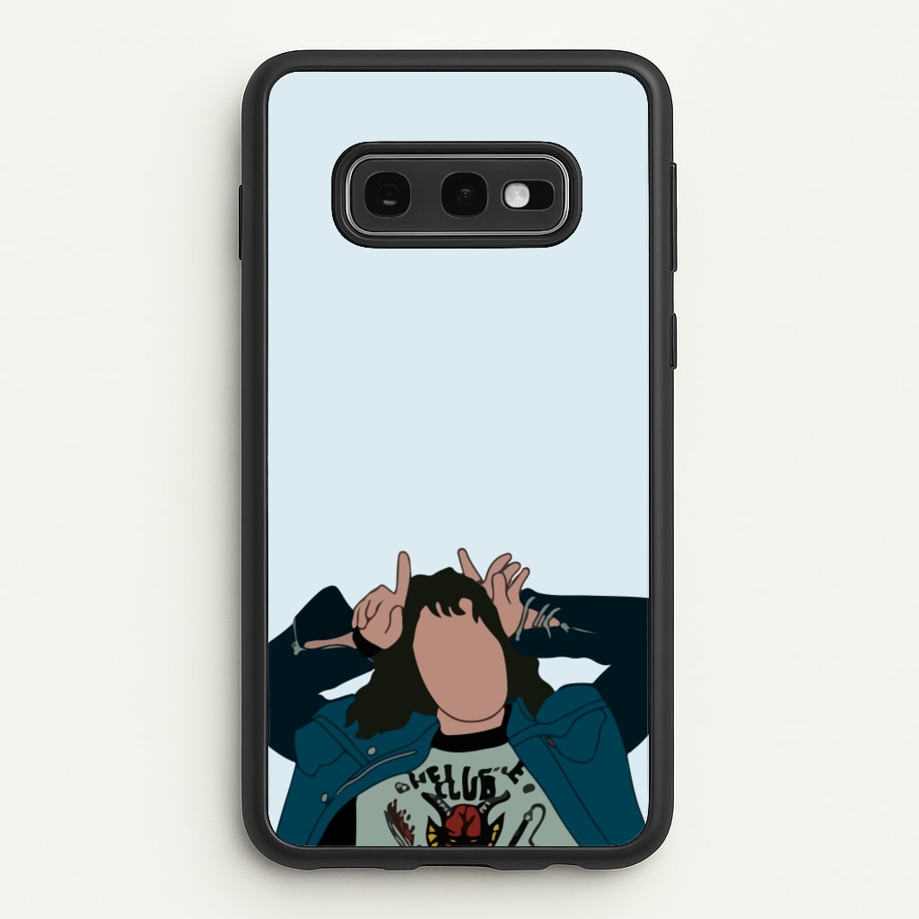 Eddie Munson - Stranger Things Phone Case for Galaxy S10e
