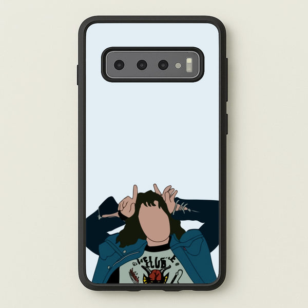 Eddie Munson - Stranger Things Phone Case for Galaxy S10