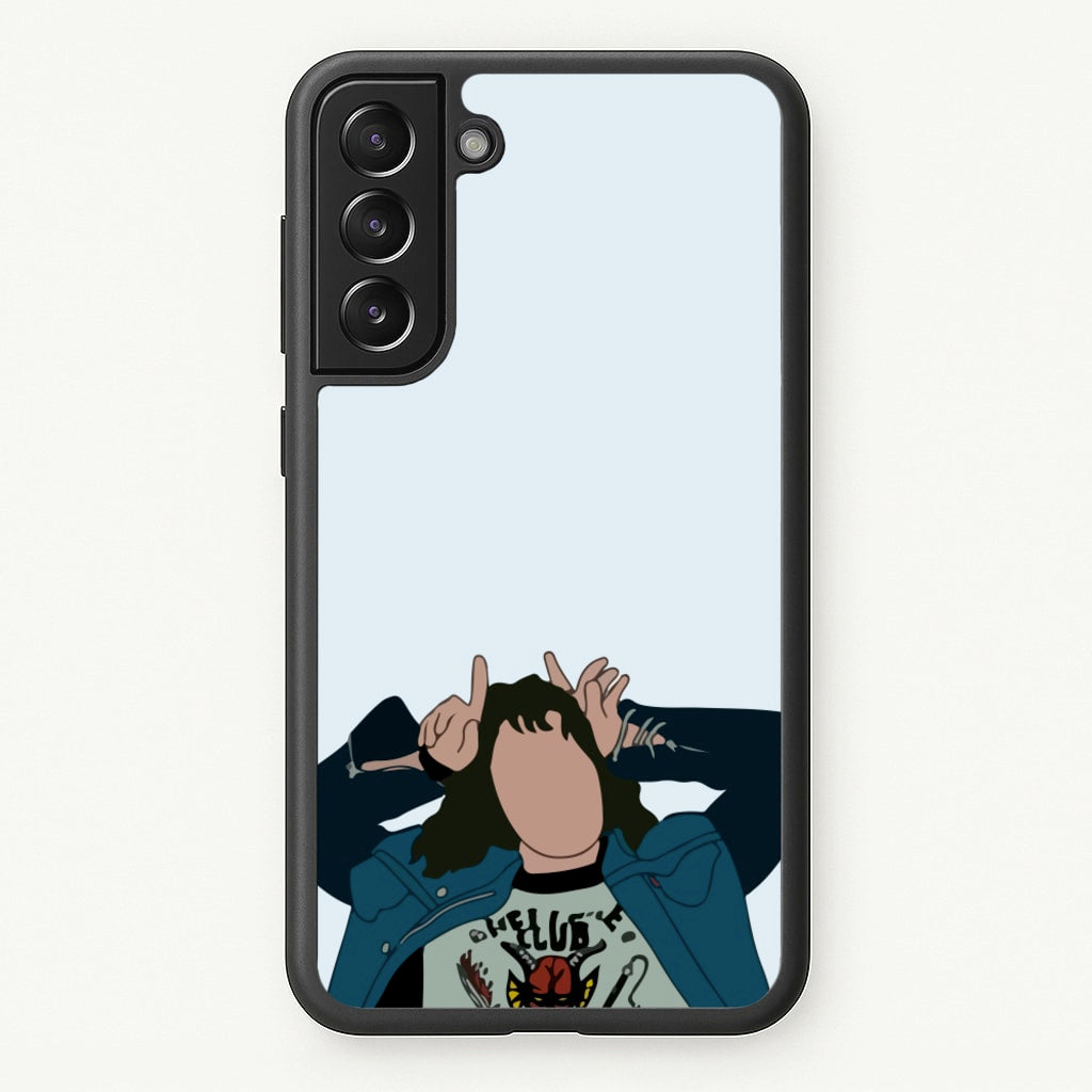 Eddie Munson - Stranger Things Phone Case for Galaxy S21
