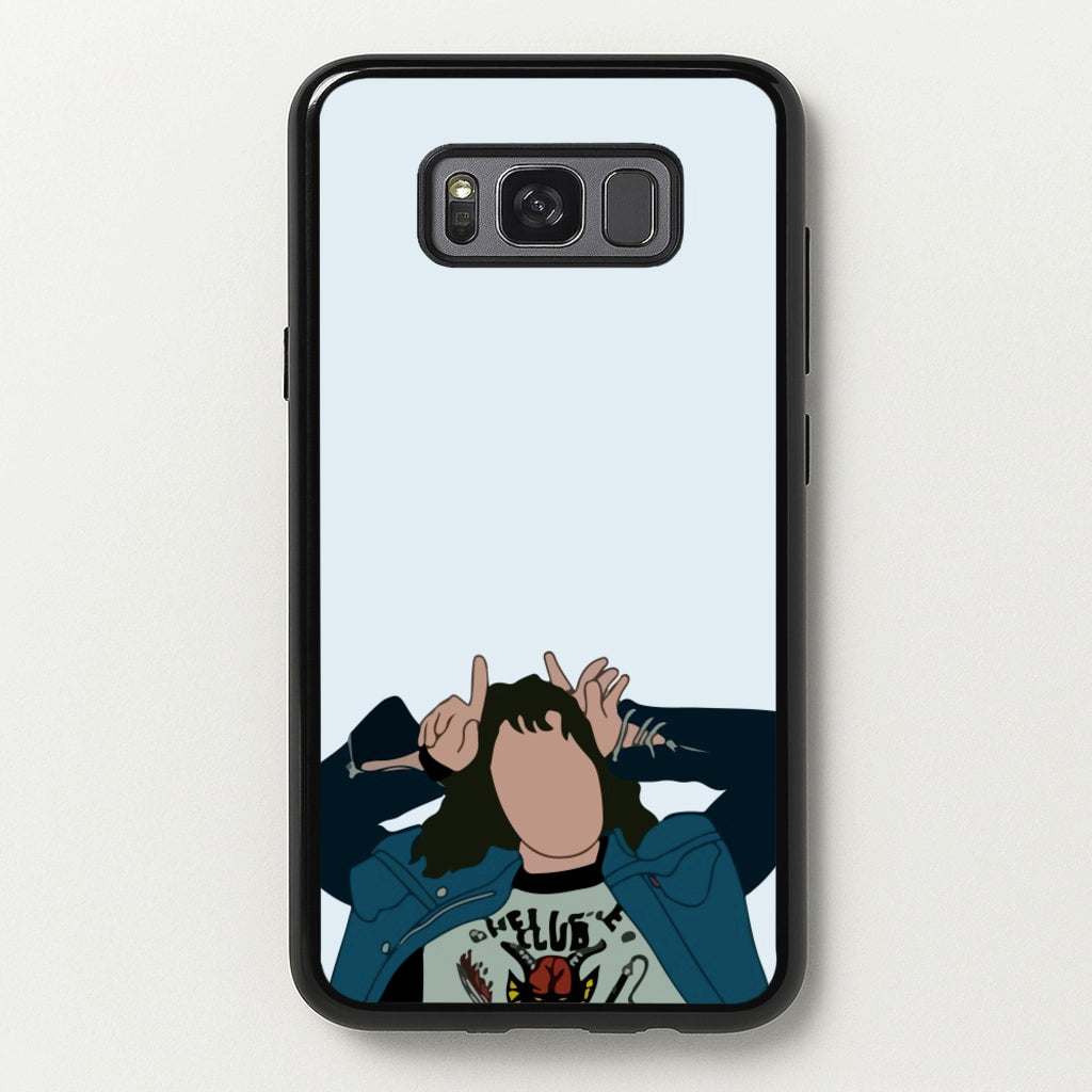 Eddie Munson - Stranger Things Phone Case for Galaxy S8