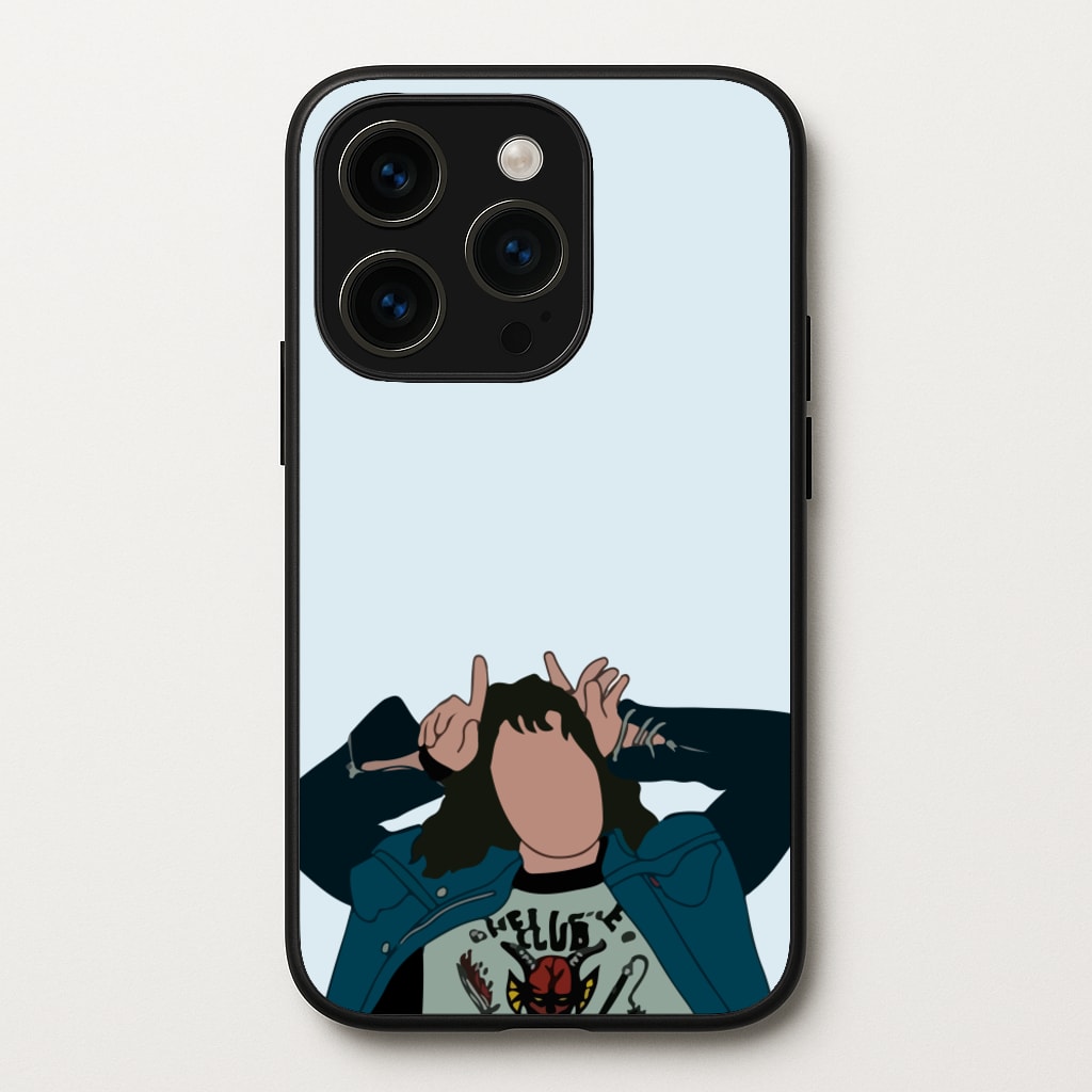Eddie Munson - Stranger Things Phone Case for iPhone 15 Pro Max